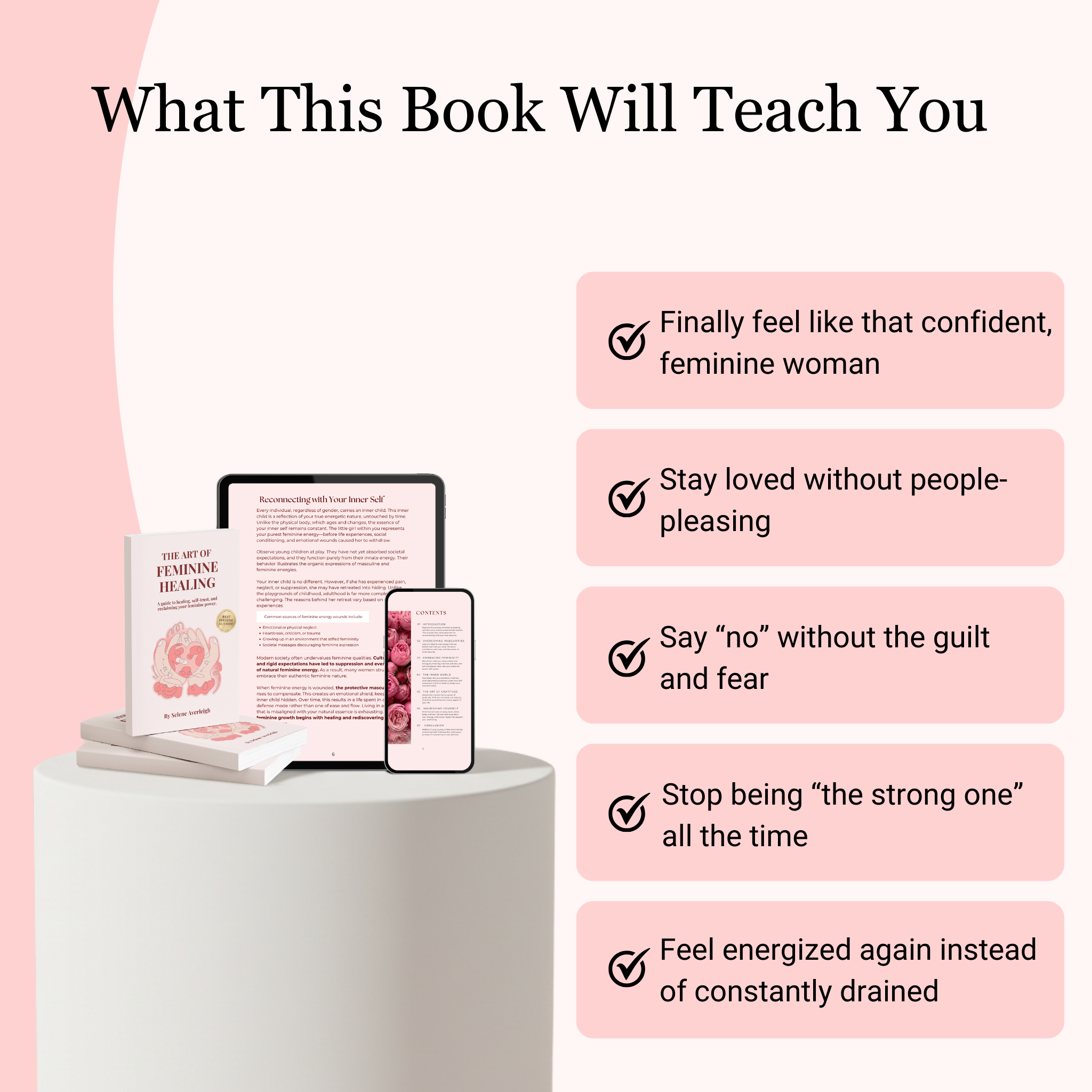 The Art Of Feminine Healing: A guide to healing, self-trust, and reclaiming your feminine power